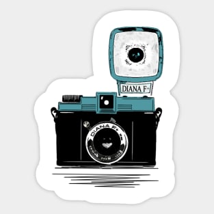 Diana F+ Sticker